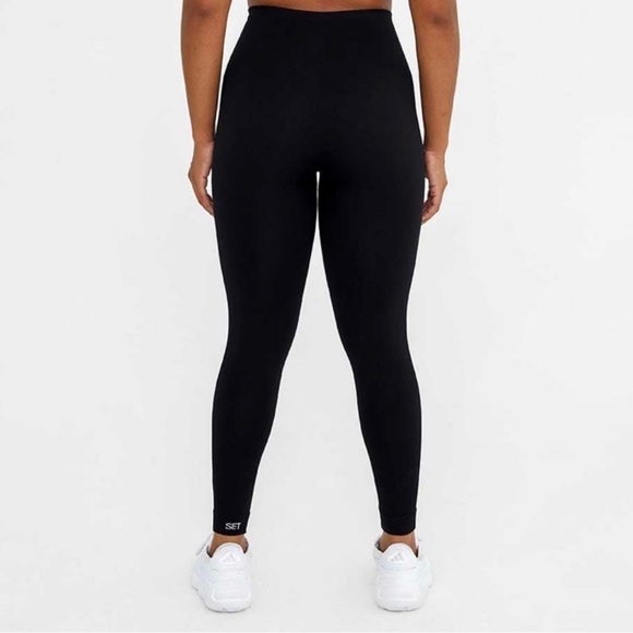 SET Active Sculptflex Black Leggings - Size Medium - Picture 10 of 11